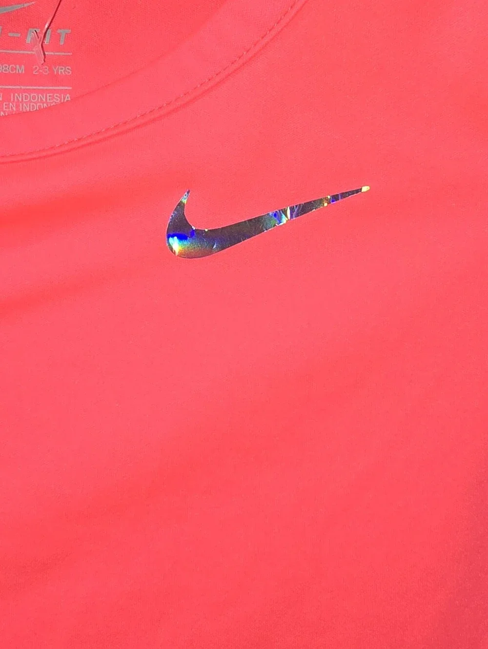 Nike Girls Ruffle Hem Athletic Top